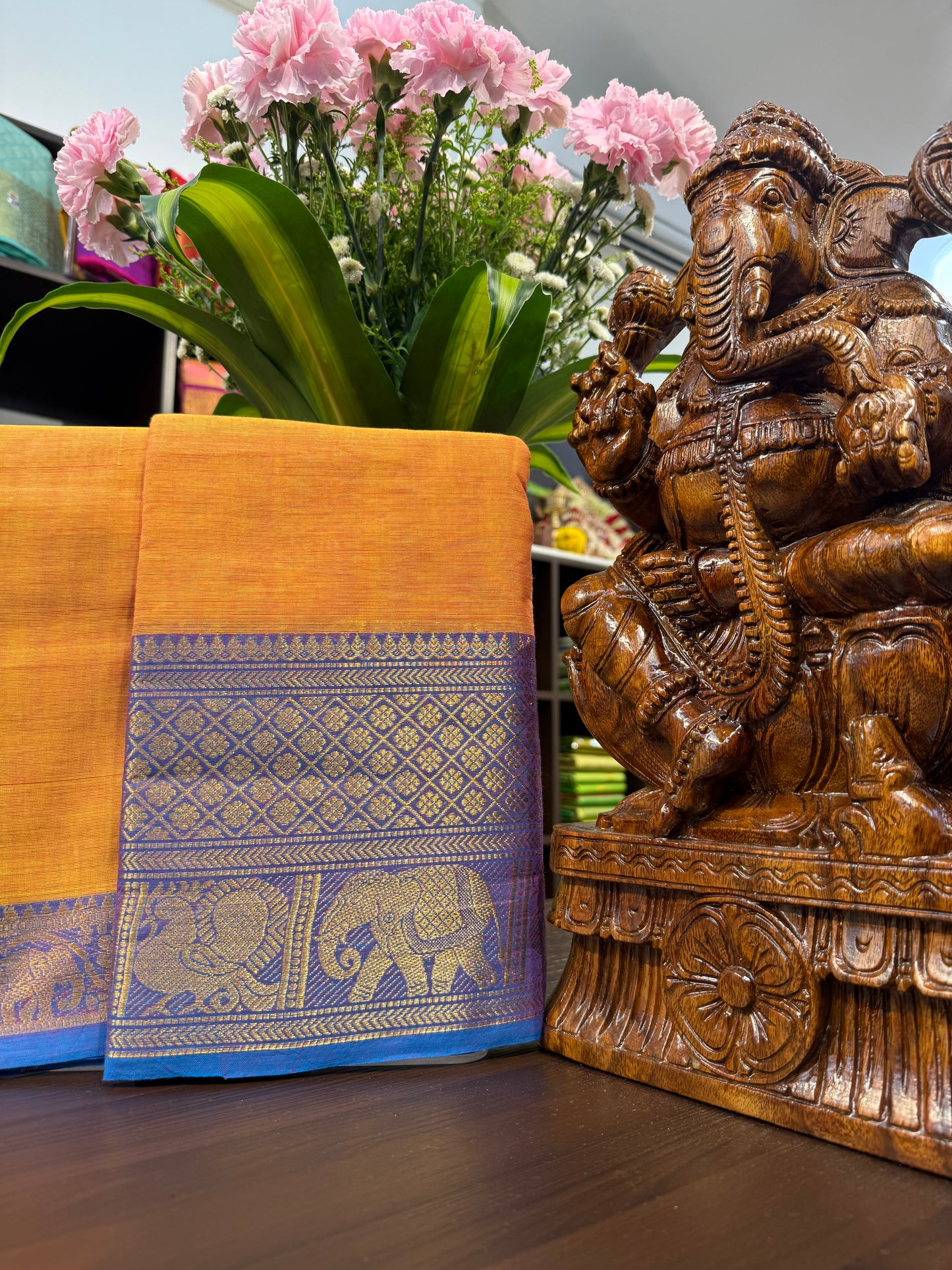 Kanchi Cotton Saree