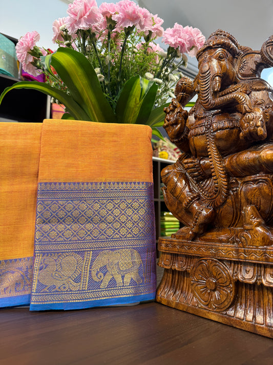 Kanchi Cotton Saree